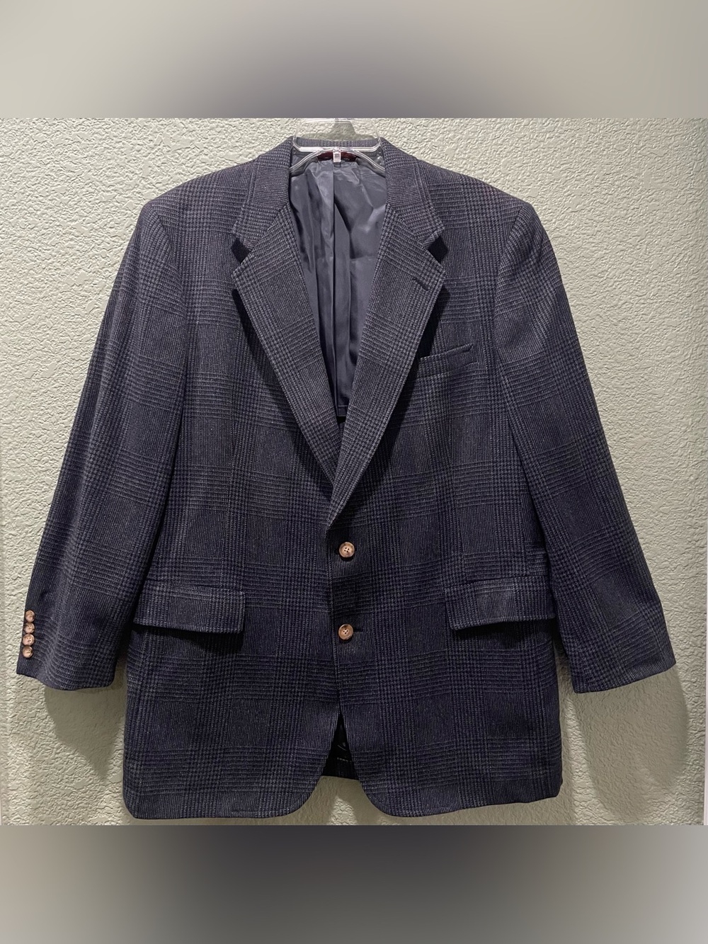 VTG Hart Schaffner&Marx Hastings Mens 2-Button Virgin Wool Blazer Heritage L/XL